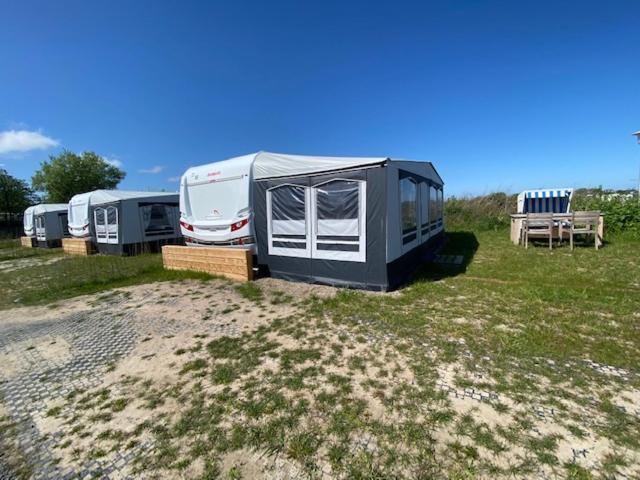 Wohnwagenvermietung Camping-Sylt / Morsum Exterior foto